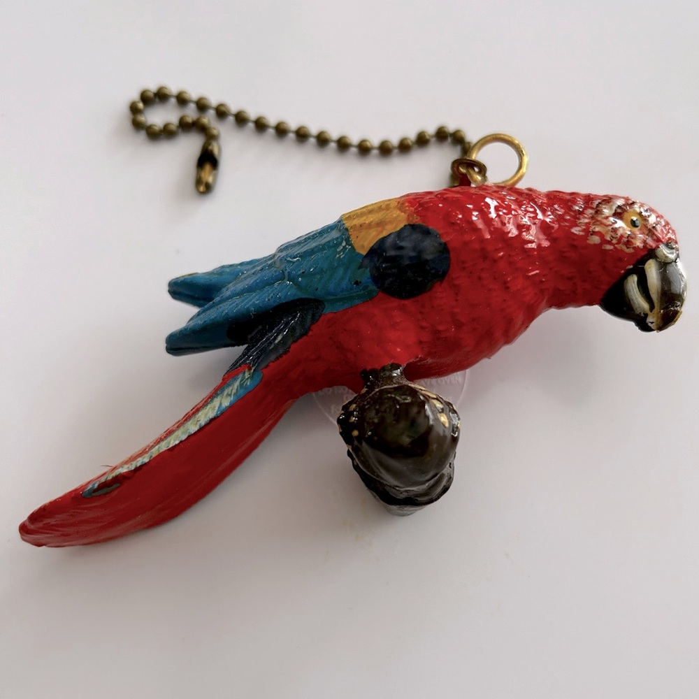 Parrot Ceiling Fan/Light Pull Chain - Picture 2 of 7